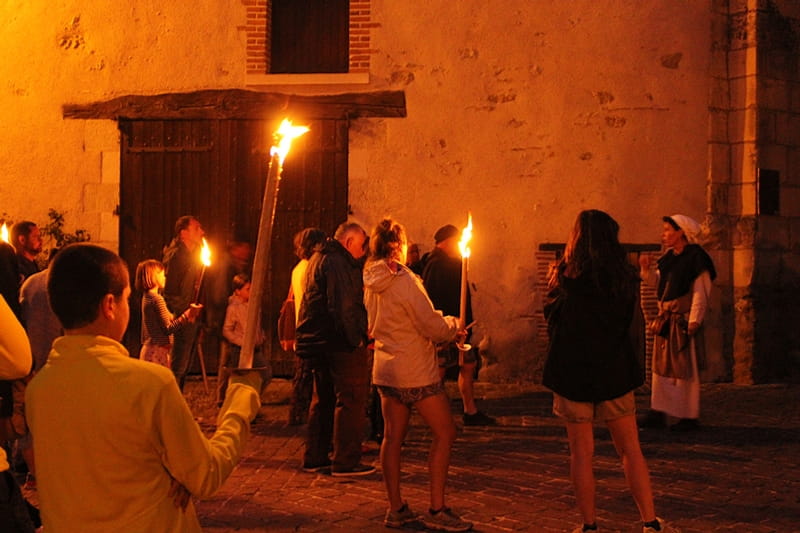 Visite aux flambeaux de la cité médiévale de Mennetou-sur-Cher