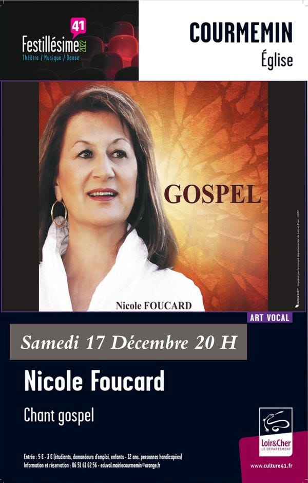 Festillésime 41 - Récital gospel de Nicole Foucard