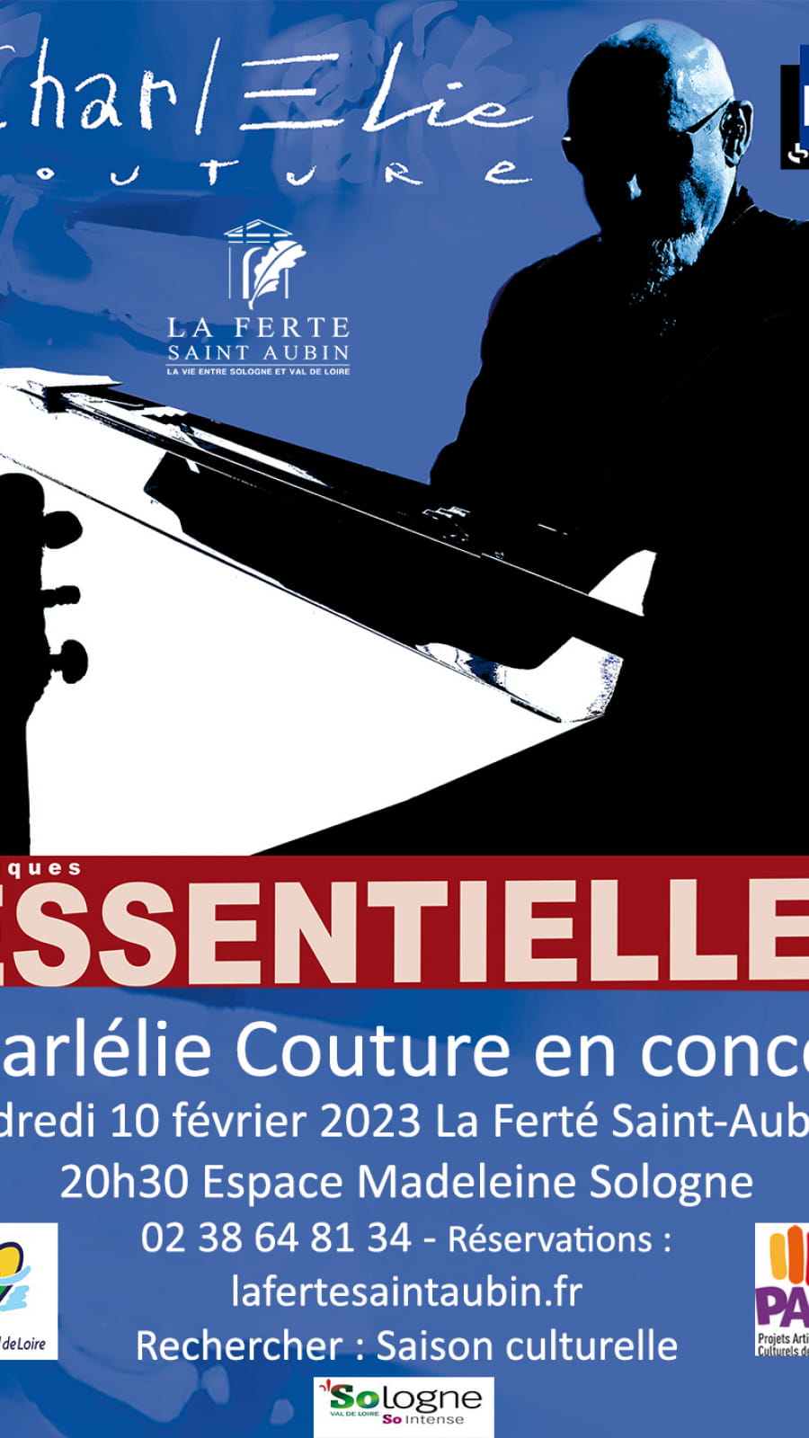  Concert de Charlélie Couture 'Quelques essentielles'