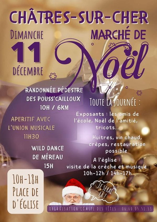 Marché de Noël à Châtres-sur-Cher