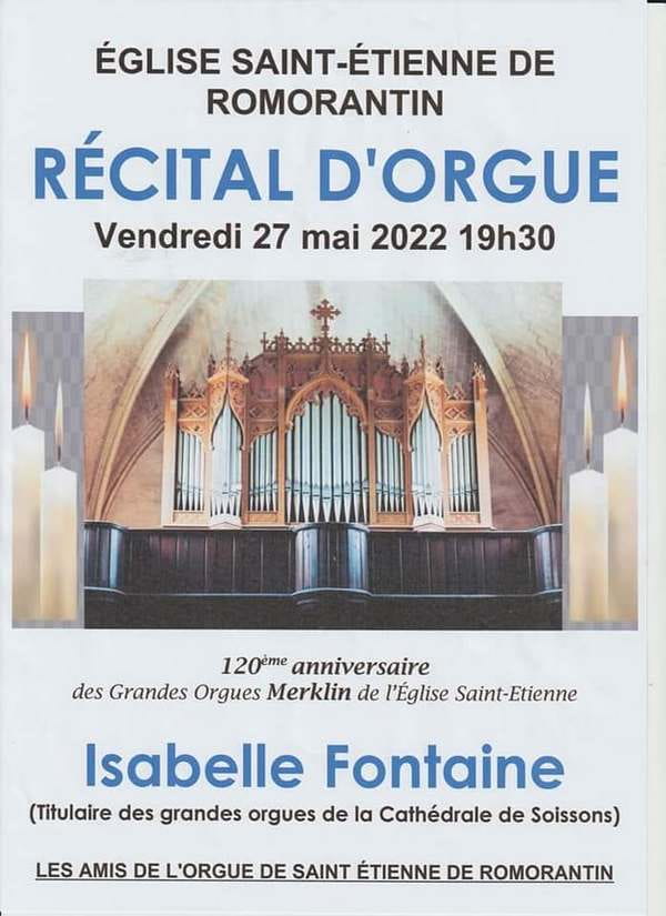 Récital d'orgue par Isabelle Fontaine