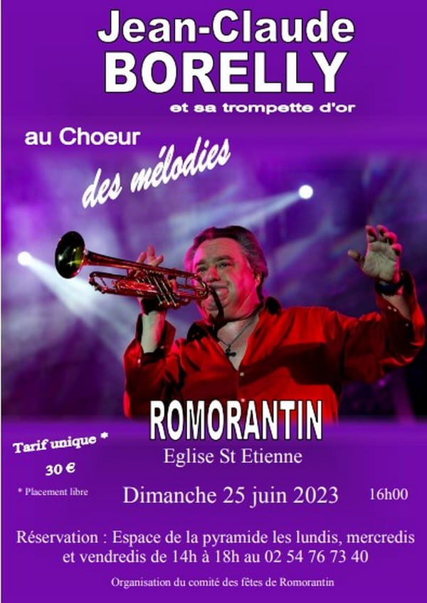 Concert 'Jean-Claude Borelly et sa trompette d'or au choeur des mélodies'