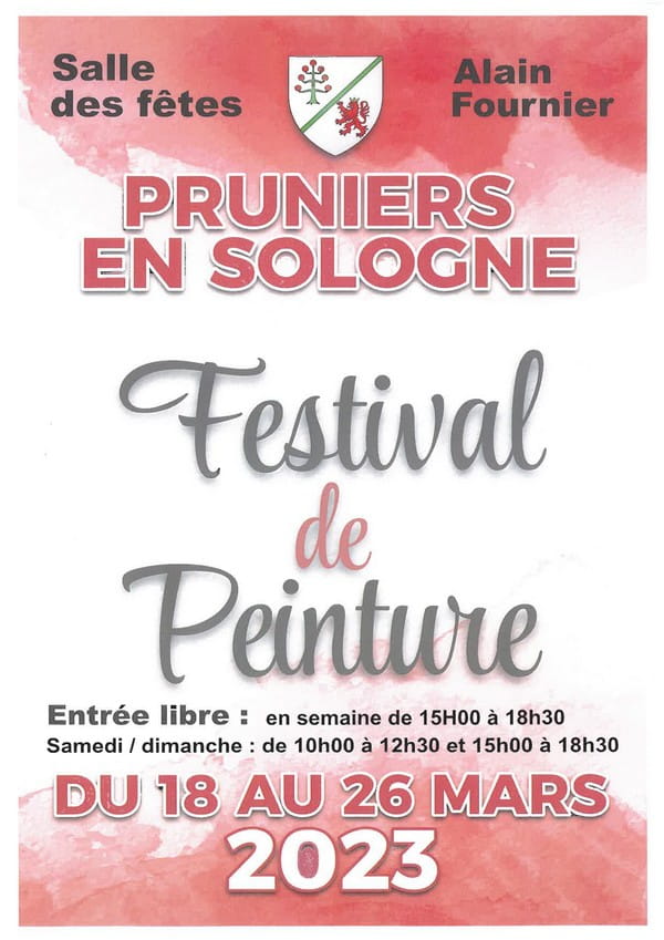 Festival de peinture à Pruniers en Sologne