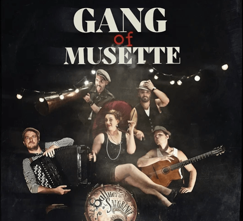 Bal cabaret, swing, musette 'Gang of Musette' à Mennetou-sur-Cher