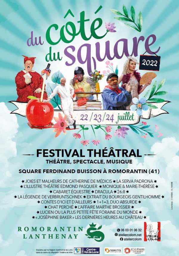 Festival théâtral 'Du côté du square' à Romorantin-Lanthenay