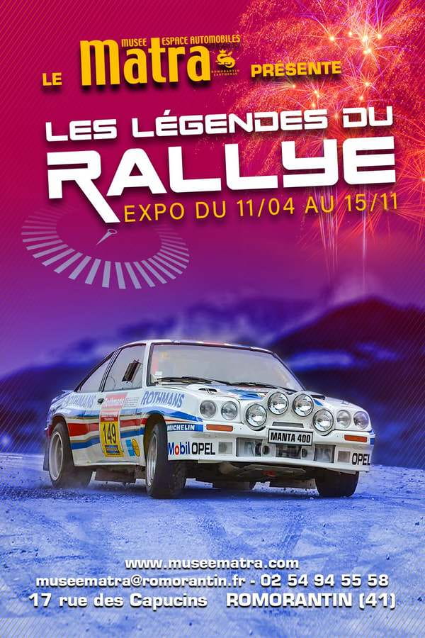 Exposition 'Les légendes du Rallye' au Musée Matra de Romorantin-Lanthenay