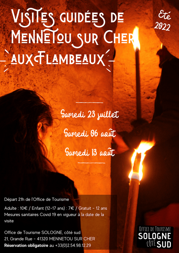 Visite aux flambeaux de la cité médiévale de Mennetou-sur-Cher